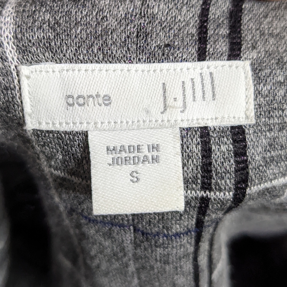 J Jill Ponte grey knit dress S - Picture 8 of 10